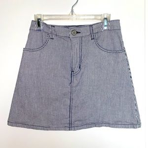 John Galt Seersucker Skirt